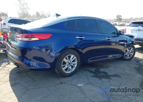 2017 Kia Optima Lx из США, поврежденный, VIN 5XXGT4L34HG144180